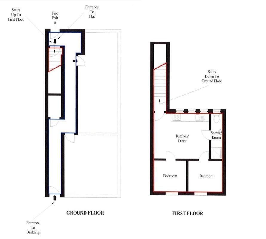 Super Studio With Two Bedrooms - Five Minutes From The Station! Londres Extérieur photo